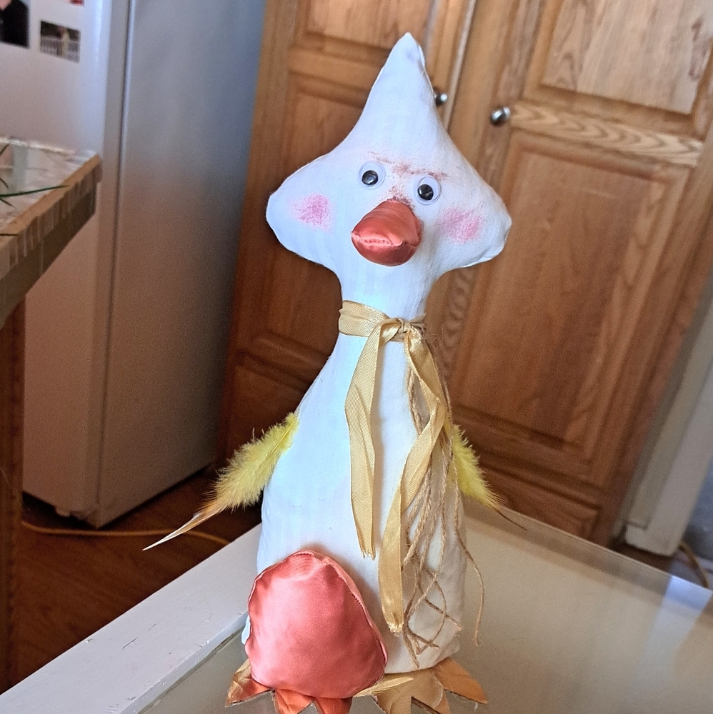 Easter duck with egg,  11" she just didn't want to be left out. COMES WI…